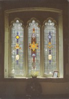 BT18661 The Burma Star Memorial Window  St Georges Church Arreton  Isle Of Wight   2 Scans - Altri & Non Classificati