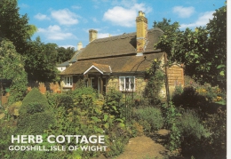 BT18662 Herb Cottage Godshill   Isle Of Wight   2 Scans - Autres & Non Classés