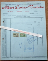 Plaatslagerijen Albert Lories-Verbeke, St. Jorisstraat, Roeselare 1957 - 1950 - ...