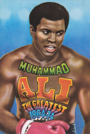 MOHAMED ALI ALL ALIAS CASSIUS CLAY, HEAVYWEITGHT BOXING CHAMPION,POSTCARD,UNUSED - Boxing