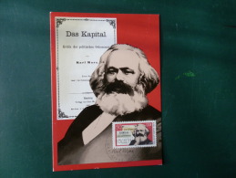 38/548_      MAXI   CARTE  DDR - Karl Marx