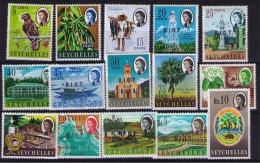 BRITISCH INDIAN OCEAN TERRITORY - OVERPRINTS ON SEYCHELLES STAMPS - British Indian Ocean Territory (BIOT)