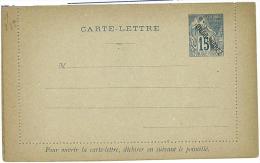 CARTE LETTRE POSTALE - DIEGO SUAREZ  NGK TYPE TIPO # K1, NOT USED - NUOVO, ANNO 1892 - Covers & Documents