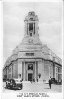 FREE MASONRY : THE NEW MASONIC TEMPLE OF LONDON (GREAT QUEEN STREET) DEDICATED IN JULY 1933 - Inaugurations