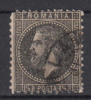 ROEMENIË - Michel - 1879 - Nr 48  L =11 1/2 - Gest/Obl/Us - 1858-1880 Moldavia & Principality