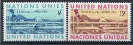 1969 NATIONS UNIES 188-89** Edifice Au Chili - Unused Stamps