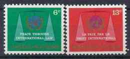 1969 NATIONS UNIES 191-92** Justice - Neufs