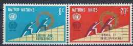 1969 NATIONS UNIES 193-94**  O.I.T - Nuovi