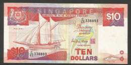 [NC] SINGAPORE - 10 DOLLARS / PALARI - Singapour