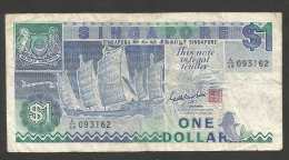 [NC] SINGAPORE - 1 DOLLAR (SHA CHUAN) - Singapur