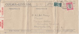 AFRIQUE DU SUD 1944 , LETTRE  Pour Les USA, OPEN BY CENSOR/4195 - Ohne Zuordnung