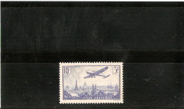 FRANCE POSTE AERIENNE N° 12 * * Centrage Parfait Luxe Mnh - 1927-1959 Postfris