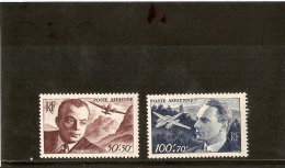 FRANCE POSTE AERIENNE N°21/22 ** Luxe Mnh Centrage Parfais - 1927-1959 Mint/hinged