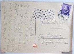 CPA Litho Illustrateur Enfant  Jardinage CAROTTE Outil Bouton Culotte Voyagé 1943 Timbre Hitler Cachet Brunnen - Humorous Cards