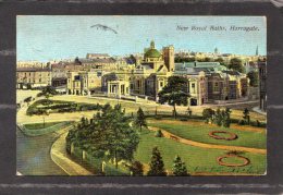 44272   Regno  Unito,   New  Royal  Baths  -  Harrogate,  VG  1905 - Harrogate