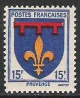 France - 1943 - T&T 574 - Neuf ** - 1941-66 Escudos Y Blasones