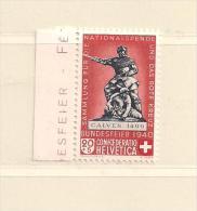 SUISSE  ( EUSUS - 17 )  1940  N° YVERT ET TELLIER  N° 351  N** - Ungebraucht