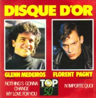 SP 45 RPM (7")  Glenn Medeiros / Florent Pagny  "  N'importe Quoi  "  Promo - Collector's Editions