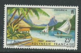 Polynésie PA N° 9  X Paysage De Moorea,   Trace De Charnière Sinon TB - Ongebruikt