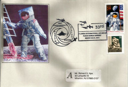 Neil Armstrong. First Moon Landing, 44th Anniversary. Punta Gorda. Florida (letter) - Erforscher