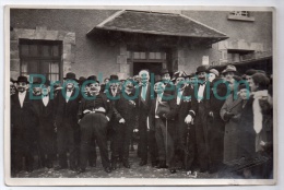 Saint-Eloy-les-Mines ? Groupe Costumé, Mardi Gras ? Photo F. Gauvin N° 7, Scan Recto-verso - Saint Eloy Les Mines