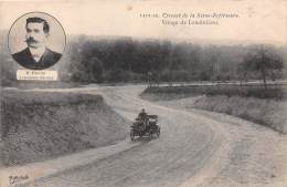 Londinières    76    Circuit De La Seine Inférieure   Un Virage  (carte Molle) - Londinières