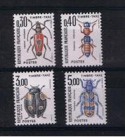 N° 109 , 110 , 111 , 112  Insectes - Coléoptères  NEUF** - 1960-... Ungebraucht