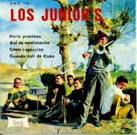 " Los Junior´s. Cuándo Salí De Cuba " Disque Vinyle 45 Tours - Andere - Spaans