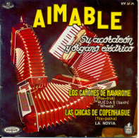 " Aimable. Los Cañones De Navarone " Disque Vinyle 45 Tours - Otros - Canción Española