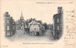 Neuchâtel En Bray   76    Grande Rue Et Rue Des Tanneurs  (pli) - Neufchâtel En Bray