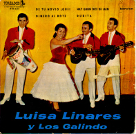 " Luisa Linares Y Los Galindo " Disque Vinyle 45 Tours - Autres - Musique Espagnole