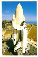 Space Shuttle And Primary Launch System Being Readied For Another GO.
Johnston Space Center, Houston, Texas - & Rocket - Houston