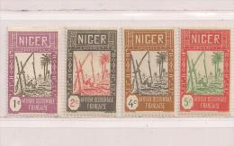 NIGER   ( NIG - 13 )  1926   N° YVERT ET TELLIER      N° 29/33  N* - Nuovi