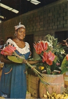 Antilles Radieuses  -  The Enchanting Caribbean  Flower Woman - Marchande De Fleurs   A-3313 - Andere & Zonder Classificatie