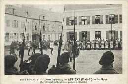 Nov13 75 : Aubigny  -  Place  -  Général Joffre  -  Décoration Militaire - Aubigny En Artois