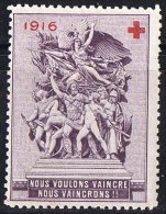 Guerre De 14-18   1916  «Nous Voulons Vaincre, Nous Vaincrons»  * - Red Cross