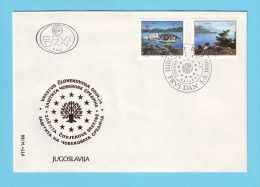 FDC YOUGOSLAVIE PAYSAGE 1980 / MNH** / BN 189 - FDC