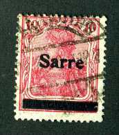 1253e  Saar 1920  Michel #6 III  Used  ( Cat.€7.50 )  Offers Welcome! - Gebraucht