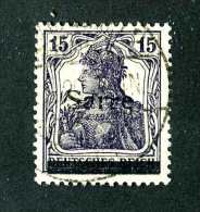 1262e  Saar 1920  Michel #7 III  Used ( Cat.€6.00 )  Offers Welcome! - Usados