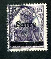 1273e  Saar 1920  Michel #7 III Signed   Used ( Cat.€6.00 )  Offers Welcome! - Gebraucht