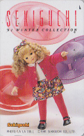 Télécarte Japon / 110-014 - Jouet - Jolie POUPEE / Winter Collection - DOLL Toy Japan Phonecard - PUPPE TK - 14 - Jeux