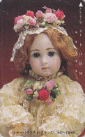 Télécarte Japon / 110-80872 - Jouet - Jolie POUPEE JUMEAU / FRANCE - DOLL Toy Japan Phonecard - PUPPE TK - 28 - Jeux