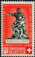 SW0011 Switzerland 1940 Battle Monument 1v MNH - Unused Stamps
