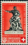 SW0011 Switzerland 1940 Battle Monument 1v MNH - Neufs