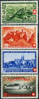 SW0018 Switzerland 1944 Scenery 4v MLH - Neufs