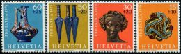 SW0056 Switzerland 1975 Archeology 4v MNH - Nuovi