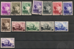 Belgique België.  1937-1938 N° 447-454 Et N° 466-470.   Oblit. Et Neufs * MH - Andere & Zonder Classificatie