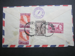 1958, Cover To  Germany - Malaya (British Military Administration)