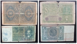 1924-  DIX REICHSMARCK- 1919-50 RBD - Otros & Sin Clasificación