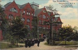 Massachusetts Springfield Dormitory Of Y M C A Trainting School 1913 - Springfield